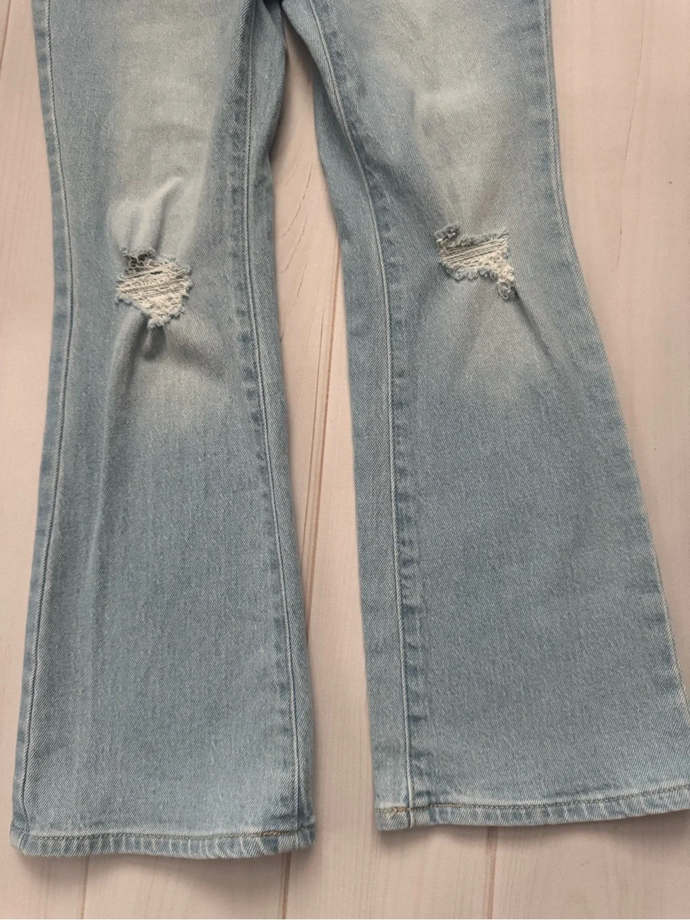 Old Navy Girls High Rise Flare Jeans